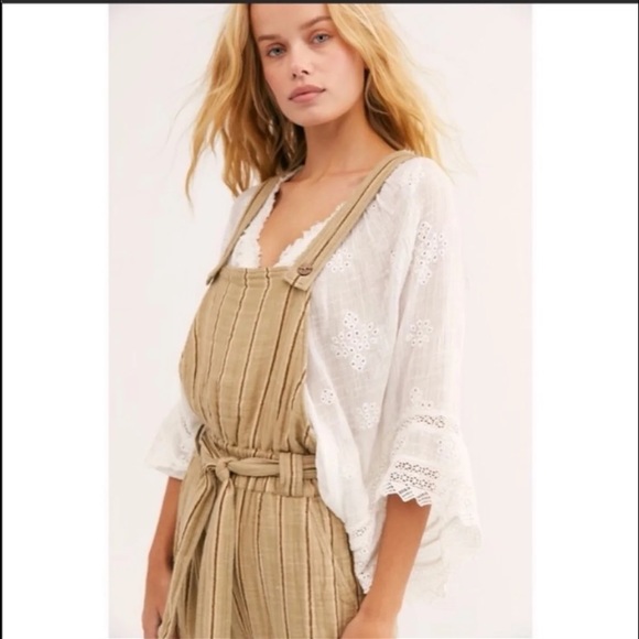 NWT FREE PEOPLE BALLAST ONE OVERALL - Picture 4 of 5